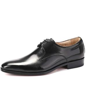 Chaussures Oxford en cuir de vache durable à bout pointu, talon renforcé, semelle extérieure en caoutchouc antidérapante, soutien de la voûte plantaire et imperméables pour hommes - Product Image 5
