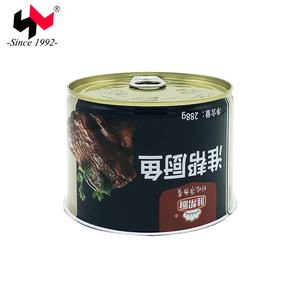 Boîtes <span class=keywords><strong>de</strong></span> conserve rondes vides <span class=keywords><strong>de</strong></span> qualité alimentaire pour la mise en conserve <span class=keywords><strong>de</strong></span> poisson Sardines thon boîte en métal - Product Image 1