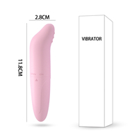 Leistungsstarker Mini-Delfin-Vibrator für Frauen mit 10 Frequenzen, wasserdicht nach IPX3, Bullet- und G-Punkt-Stimulator