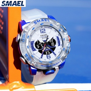 Montre SMAEL 8058 populaire, montre sport numérique manuelle, WR50m, montres numériques pour hommes, montre-bracelet - Product Image 4