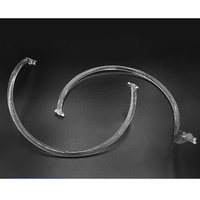 NOUVEAU Tube de phare DRL en acrylique, guide de lumière, bande lumineuse pour Land Rover Defender 2021 2022 2023