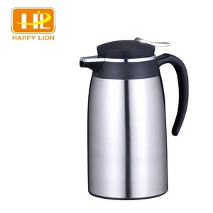 กระติกน้ำร้อน HAPPY LION สแตนเลสสุญญากาศ กระติกน้ำชา กาแฟ สำหรับ<span class=keywords><strong>ค</strong></span>รัว สีชมพูและสีขาว พร้อมไส้แก้วรุ่น KWA - Product Image 1