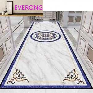 Mosaïques d'hôtel de luxe modernes personnalisées, <span class=keywords><strong>mosaïque</strong></span> de marbre poli, carrelage en marbre, sol en marbre découpé au jet d'eau avec un design unique - Product Image 3