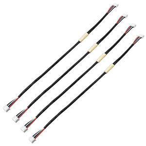Jst Xh 2.5mm 4핀 헤더 커넥터 UL1007 22AWG 와이어 케이블 하네스 - Product Image 6