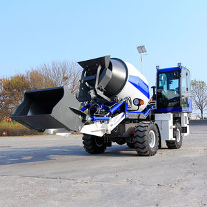 Snelle levering mobiele betonmixer capaciteit cementmixer met pomp - Product Image 2