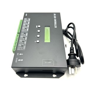Contrôleur DMX512 8 ports H807SA, programmable, numérique, LED, lumière pleine couleur, 8 canaux, 8192 pixels, carte SD, Art-Net, contrôleur <span class=keywords><strong>DMX</strong></span> facile à utiliser - Product Image 3