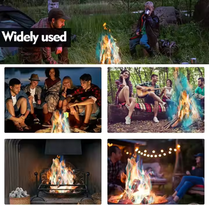 Piñas de Pino con Llamas Multicolores de Fábrica para Regalos de Festivales, Vacaciones, Año Nuevo, San Valentín, Año Nuevo Chino, Pascua y Acción de Gracias - Product Image 3