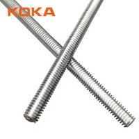 High Precision Electrical Zinc Stud Rod 3m 6m DIN975 Stainless Full Thread Threaded Rod