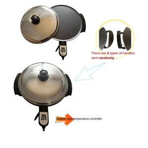 <span class=keywords><strong>Mini</strong></span>-appareil électrique à injera pour la maison, 16 pouces, portable, Mogogo avec surface antiadhésive, poêle électrique Mogogo pour la cuisine quotidienne - Product Image 6