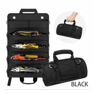 Caja de Herramientas Portátil para Motocicleta, Bolsa de Herramientas Resistente, Organizador Enrollable para Mecánico, Artesano, Electricista - Product Image 3