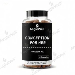 Aeglewell Kadın Doğurganlık Takviyeleri Vitaminleri Hormonal Dengeyi Destekler Dolaşımını Destekler Tutarlı Kapsül - Product Image 1