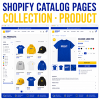 Catalogue de produits Shopify intelligent, développement de site Web et mobile avec import de produits et configuration de variantes LionCreate