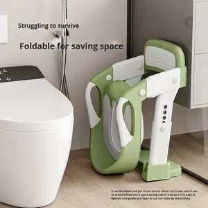 Nuovo <span class=keywords><strong>Vasino</strong></span> <span class=keywords><strong>per</strong></span> Bambini Pieghevole Stile Gradino, <span class=keywords><strong>Vasino</strong></span> da Viaggio 3-in-1 Multifunzione <span class=keywords><strong>per</strong></span> Bambini da 0 a 8 Anni - Product Image 3