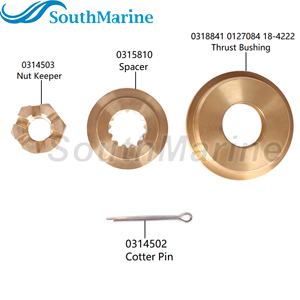 Douille de poussée <span class=keywords><strong>hors</strong></span>-<span class=keywords><strong>bord</strong></span> 0318841 0127084 18-4222, entretoise 0315810 pour Evinrude Johnson OMC <span class=keywords><strong>BRP</strong></span> 60HP-130HP Kits de matériel d'hélice - Product Image 5