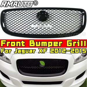 Para Jaguar XF 2012-2015 Accesorios para coche Parrilla delantera de carreras Parrilla de parachoques delantero Kit de carrocería - Product Image 1