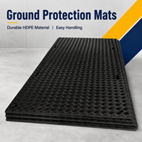 Panneaux modulaires de protection de sol à haute capacité de charge pour camions-bennes, chargeurs et engins de construction – Tapis de protection réutilisables et durables