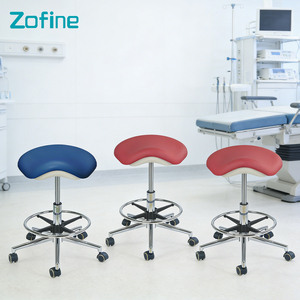 Taburete Eléctrico de Metal para Consultorio Dental Zofine <span class=keywords><strong>Serie</strong></span> Z10, Certificado CE Clase II, para Asistente Dental y Odontólogo - Product Image 5