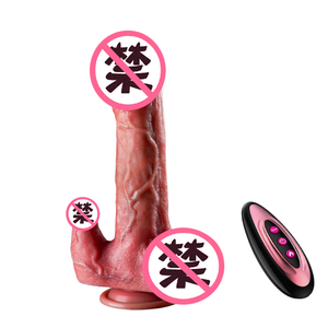 Heiß verkaufter elektrischer Dildo der Marke ZA für Frauen G-Punkt-Vibrator mit zungen lecken der Simulation Weicher IPX5 wasserdichter gefälschter <span class=keywords><strong>Penis</strong></span> - Product Image 1