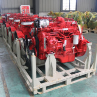 Moteur diesel Dongfeng Cummins neuf 6 cylindres 6BT ISB180 50, 180 CV, 132 kW, EURO 5, 5,9 L, démarrage électrique pour camion et bus