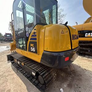 Excavadora Hidráulica Usada Original de Japón para Komatsu PC55 56, Mini Excavadora de 5T con Garantía de 1 Año, con Bomba y Motor - Product Image 5
