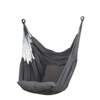 Fauteuil suspendu en nylon pour 2 personnes, épaissi, pour dortoir, tabouret paresseux d'intérieur avec style hamac, fauteuil à bascule et siège à bascule extensible