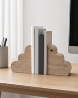Serre-livres décoratifs modernes en forme d'escalier nuageux pour salon, bureau, bibliothèque, décoration intérieure, vente en gros, logo personnalisé
