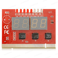 Carte de diagnostic de carte mère PCI, carte de débogage 4 bits, carte de test