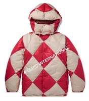 Veste Thermique Décontractée Hiver Chaude à Bulles, Vêtement d'Extérieur Plusieurs Couleurs, Capuche Amovible, Col Montant, Fermeture Éclair, Respirante