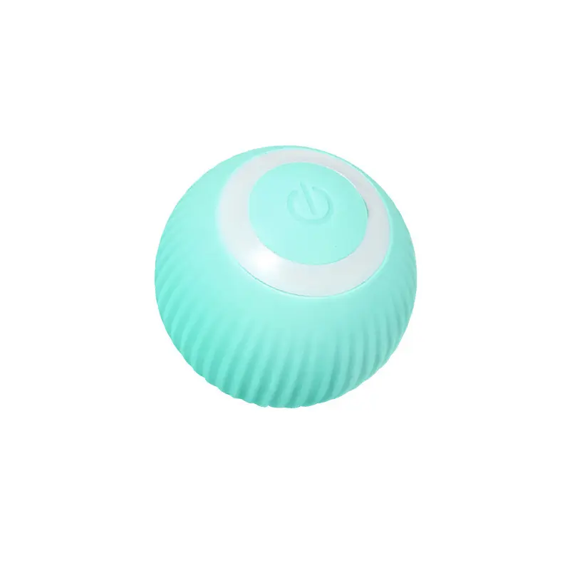 Pet Supplier Smart Interactive USB Rechargeable Cat Toy 360 Degree Rotating Ball for Indoor Cats Puppy Toy Ball With LED Light