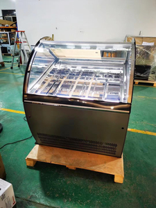 Lemari Pendingin Es Krim Komersial Kohinur Kapasitas 170L -18 -22 Derajat Celcius Konstruksi Kaca Stainless Steel untuk Restoran/Hotel - Product Image 5