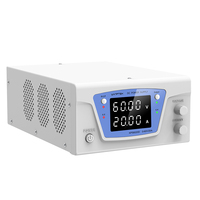 WANPTEK KPS1540D 450W-1200W fuente de alimentación de CC ajustable de alta potencia interruptor controlado por programa de cuatro dígitos fuente de alimentación del regulador de CC