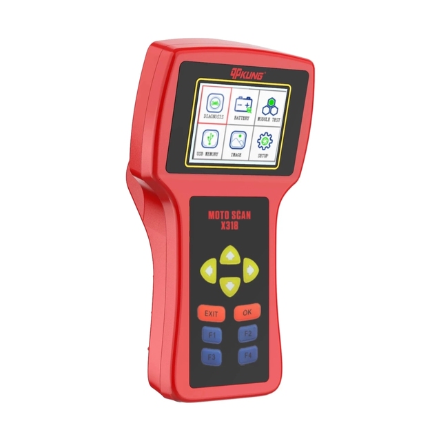 New Generation X318 Handheld Motorcycle Diagnostic Tool