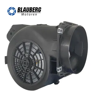 Blauberg 48V85Wダブルインレットプラスチックスクロール遠心ブロワーファン146mmフォワードファンECモーター