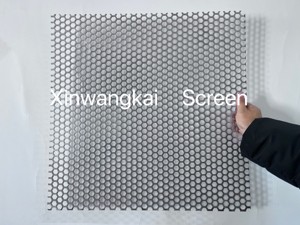 <span class=keywords><strong>SS</strong></span> hình lục giác lỗ đục lỗ tấm kim loại cho loa nướng - Product Image 6