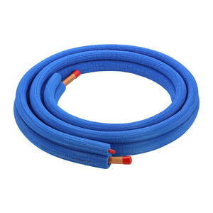 Kit de raccordement pour climatiseur avec tuyau en cuivre isolé de 3m, 5m, 7m, <span class=keywords><strong>10m</strong></span> et écrous évasés pour systèmes de climatisation split - Product Image 6