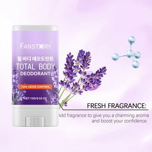 プライベートカスタムOEM有機ビタミンEヒアルロン酸ラベンダーボディケアフレッシュフレッシュフレグランスマイルド保湿脇の下デオドラントスティック - Product Image 2