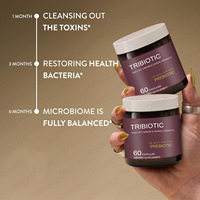 Capsules probiotiques TRIBIOTIC pour l'immunité intestinale et vaginale quotidiennes pour adultes - Qualité alimentaire
