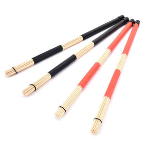 Hot Rods Rute Jazz Drum Sticks Cepillos <span class=keywords><strong>Baquetas</strong></span> - Product Image 1