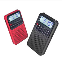 Radio FM de poche L628, lecteur MP3, haut-parleur d'actualités, scanner de radios portables, recherche automatique de chaînes, radio multifonction