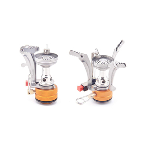 Single Burner Lightweight Portable Manual Butane <b>Gas</b> Stove Durable Plastic Mini Camping One-piece Structure <b>Ignition</b> Device 1 - Product Image 2