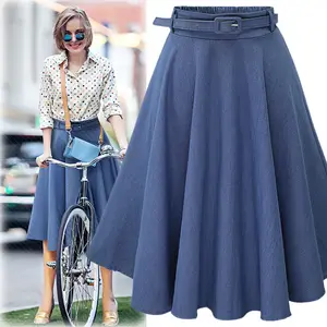 Z57009B Cheap Wholesale Clothing Jeans Cheap Denim Skirts For Women