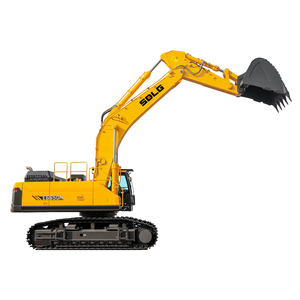 เครื่องขุดไฮดรอลิคตีนตะขาบ E6650H เครื่องขุด65Ton อเนกประสงค์พร้อมถัง35m3เครื่องยนต์แข็งแรงเครื่องจักรก่อสร้างที่เชื่อถือได้ - Product Image 1