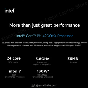 Thương hiệu mới Lenovo chơi game máy tính xách tay Legion y9000p Intel Core I9-14900HX 32GB 1TB 8g-rtx4070 240Hz 16inch eSports PC máy tính máy tính xách tay - Product Image 3