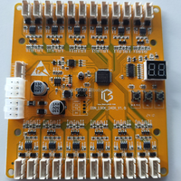 Carte PCB de contrôle de verrouillage de casier de stockage électronique intelligent avec protocole RS485 accessoires d'armoire électronique intelligente