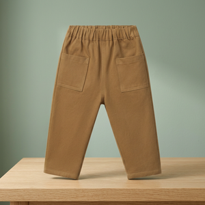 Kids Pure Color Pants Baby Girl Boy Loose <b>Trousers</b> High Quality Winter Casual Sweatpants Kids Cotton Pants Autumn - Product Image 3