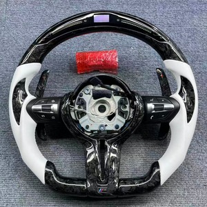 Volant en fibre de carbone pour BMW Série 2 F22 F23 F44 F45 M2 M235i M240i 216d 218d <span class=keywords><strong>220d</strong></span> 225d 225xe <span class=keywords><strong>XDrive</strong></span> - Product Image 1