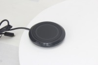 Prise de courant de bureau à chargement sans fil 15W avec adaptateur, vente chaude