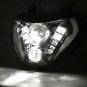 Pour accessoires de moto Yamaha MT07 MT09 92W Hi/Lo Beam LED phares Angel Eyes phare - Product Image 4