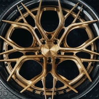 Jantes forgées personnalisées RFG29 Trinity 2 pièces 18-24 pouces 5x120 5x130 PCD pour Lamborghini Huracan Ferrari 488 Porsche 911 SET
