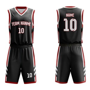 Ensemble de maillots de basket-ball personnalisés, vêtements de sport d'équipe, vente en gros, tailles plus grandes, hommes adultes - Product Image 2